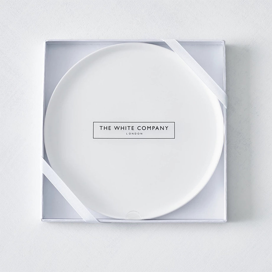 The White Company Indulgence Botanical Candle Plate
